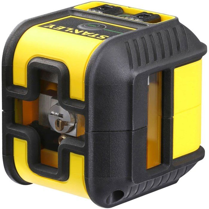 Niveau Laser Croix + Equerrage - STANLEY - STHT77592-1 - piles - vert