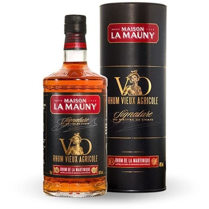 Maison La Mauny - VO - Signature du Maitre de Chais - Rhum - 40,0% Vol. - 70cl