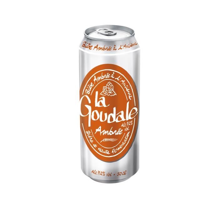 La Goudale Ambrée - Biere ambrée - Canettes 12x50cl