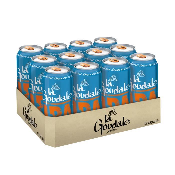Biere Goudale IPA 7°2 - 12 boites de 50cl