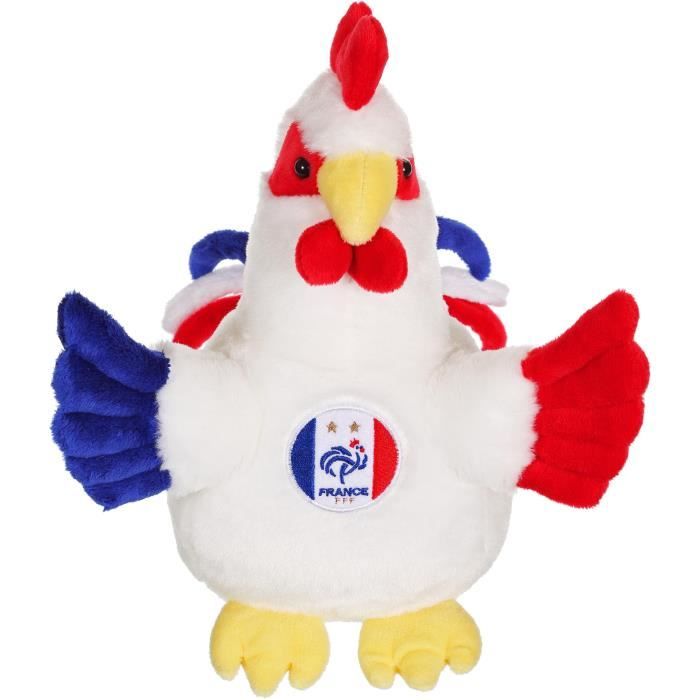 Peluche Coq FFF Sonore - GIPSY TOYS - 25 cm