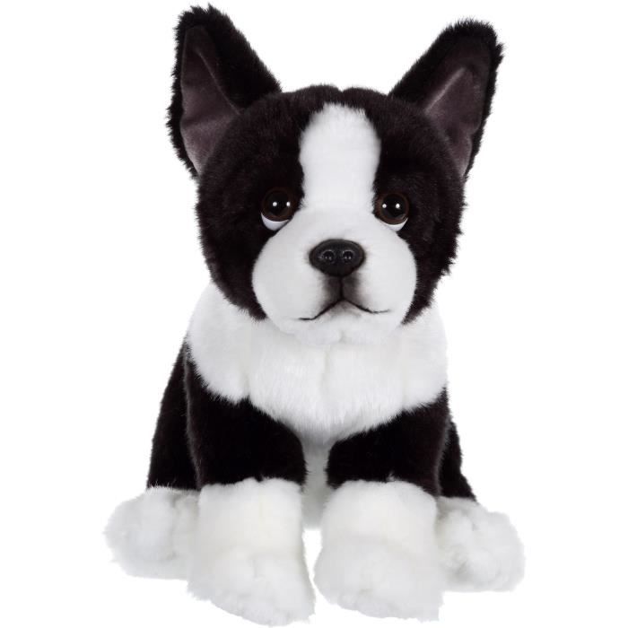 Peluche Chien Bouledogue Français - GIPSY TOYS - Assis, 25 cm