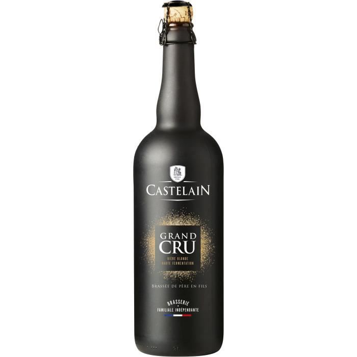 Biere blonde Grand Cru - Castelain - 8.50% Vol. - 75cl