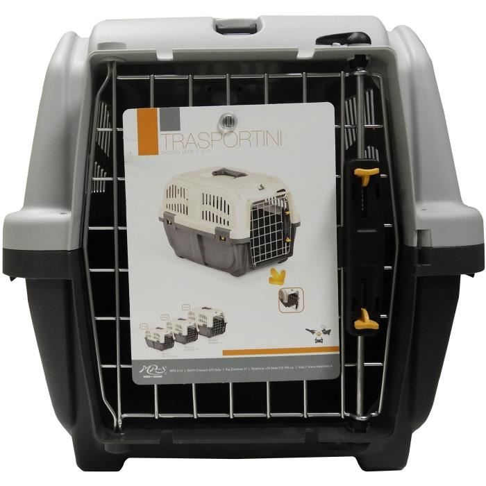 AIME Caisse de transport Skudo 55 x 36 x 35 cm - Pour chien et chat