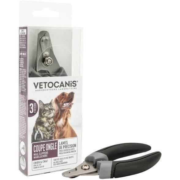 Coupe-ongle - VETOCANIS - BIO000441 - 2 Tailles - Chien/Chat
