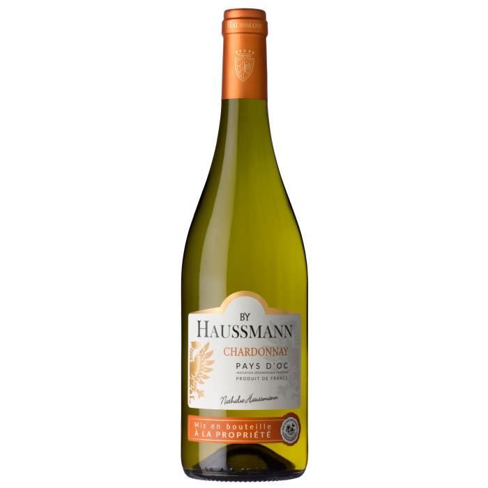 By Haussmann Chardonnay Pays d'Oc - Vin blanc de Languedoc 2024