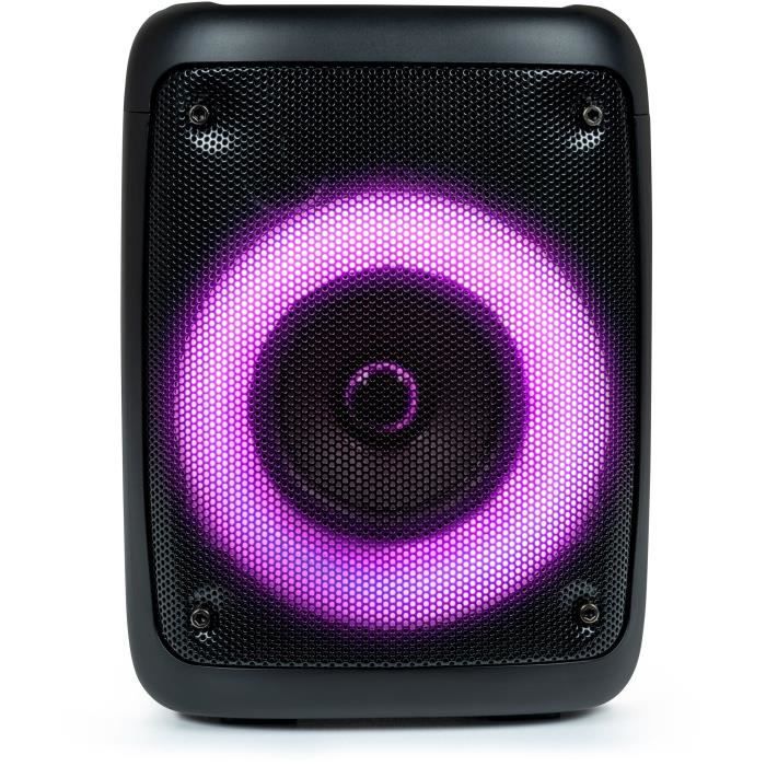 Enceinte sans fil BIGBEN PARTY - Taille S - Bluetooth - Ports USB et micro SD - 30W - Effets LED