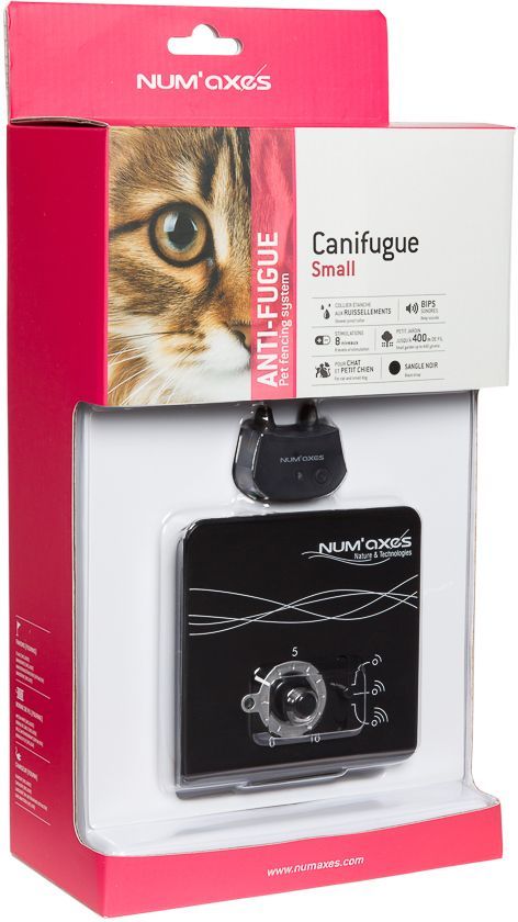 Set complet anti-fugue - NUM'AXES - CANIFUGUE - Small - Noir