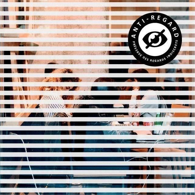 Film AdhÈsif pour Vitrage - EASY PROTEC - 100 x 90 cm - Store VÈnitien