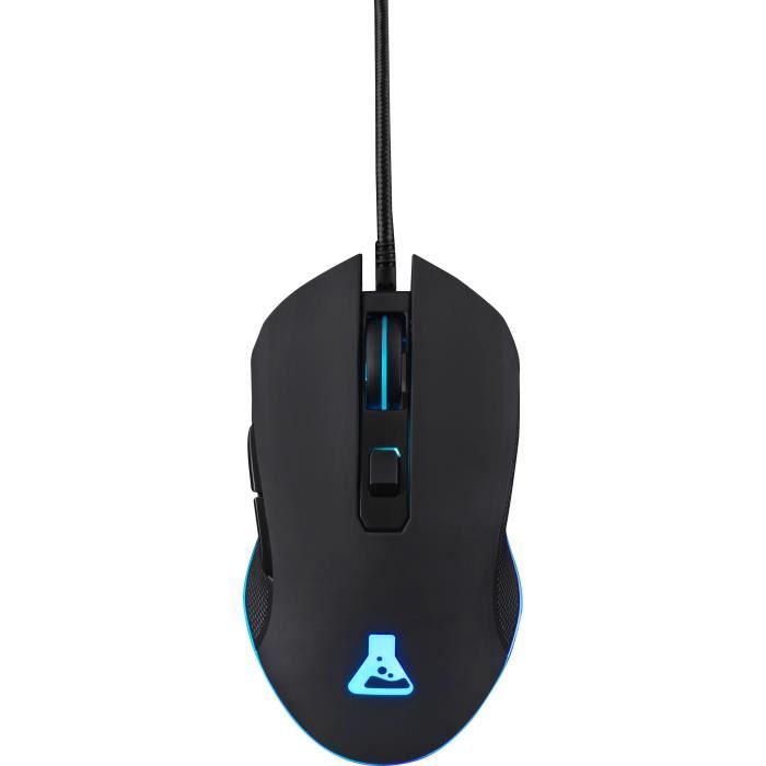 Pack Gamer 4 en 1 - The G-Lab - COMBO ACTINIUM - Souris Filaire - Clavier Filaire - Casque Filaire - Tapis de Souris