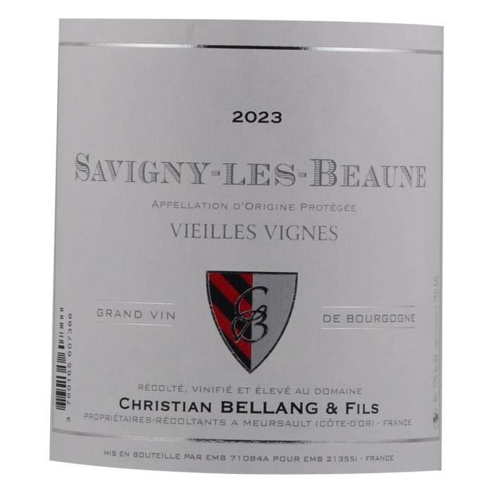 Domaine Bellang Vieilles Vignes 2023 Savigny-les-Beaune - Vin rouge de Bourgogne