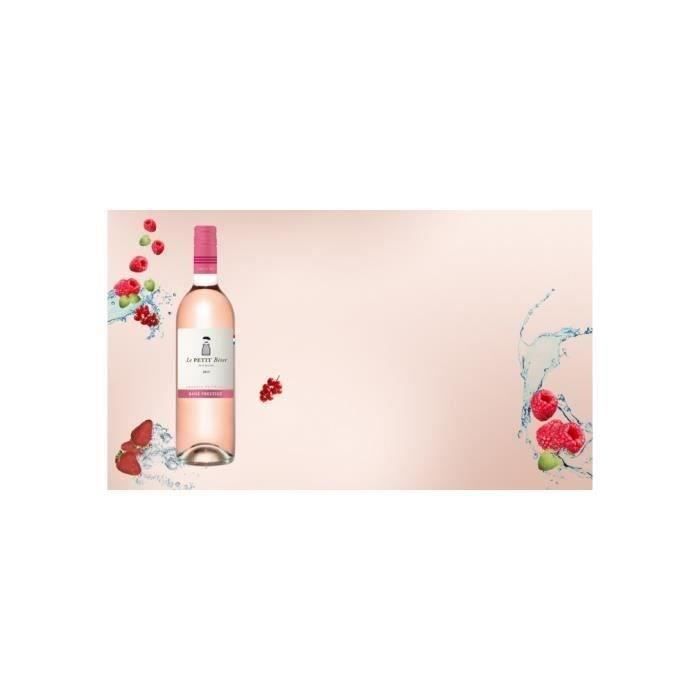 LE PETIT BERET Rosé Prestige Boisson sans Alcool a base de Raisin 0,0%