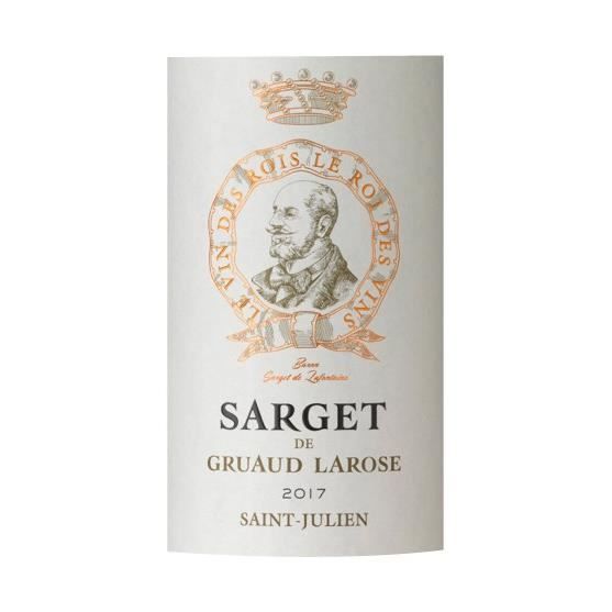 Sarget de Gruaud Larose 2017 Saint-Julien - Vin rouge de Bordeaux