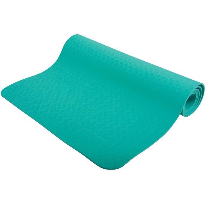 Tapis de yoga - FITNESS - SCHILDKR÷T - 180 x 61 cm - 4 mm - Sac inclus - Vert