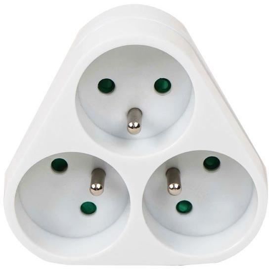 Triplite - GAO - 3x16A - Triangle, blanche, conforme NF