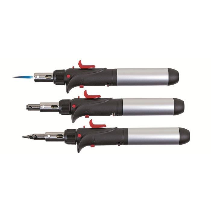 Hot Pen Piezo 1450∞C - Set de 10 pieces - ROTHENBERGER - Rouge