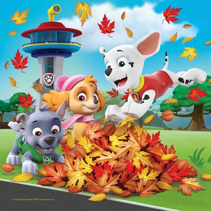 Lot de puzzles enfant Pat'Patrouille - Ravensburger - 3x49 pieces - Prets a secourir