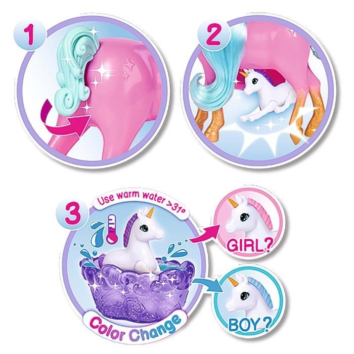 Poupée Steffi Love Fée 29 cm + Licorne enceinte