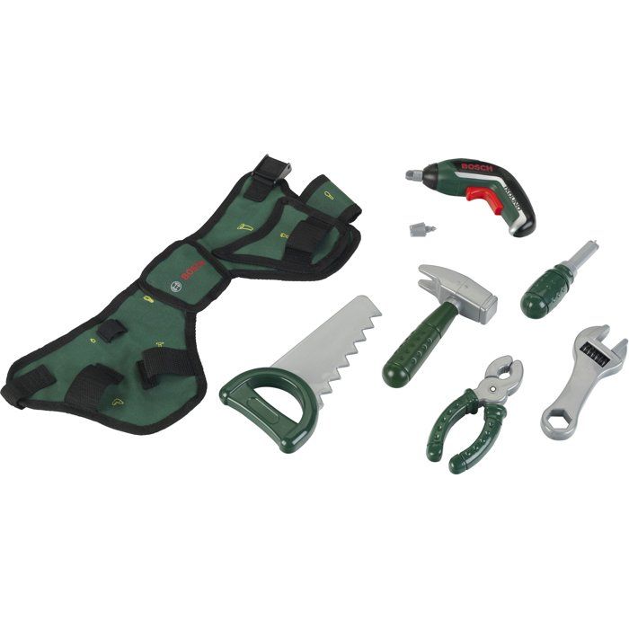 KLEIN - Jouet - Ceinture a outils Bosch avec visseuse électronique Ixolino II