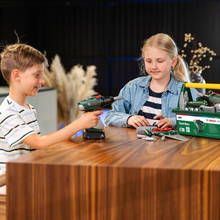 Caisse a outils Bosch avec visseuse électronique et accessoires - KLEIN - 8520
