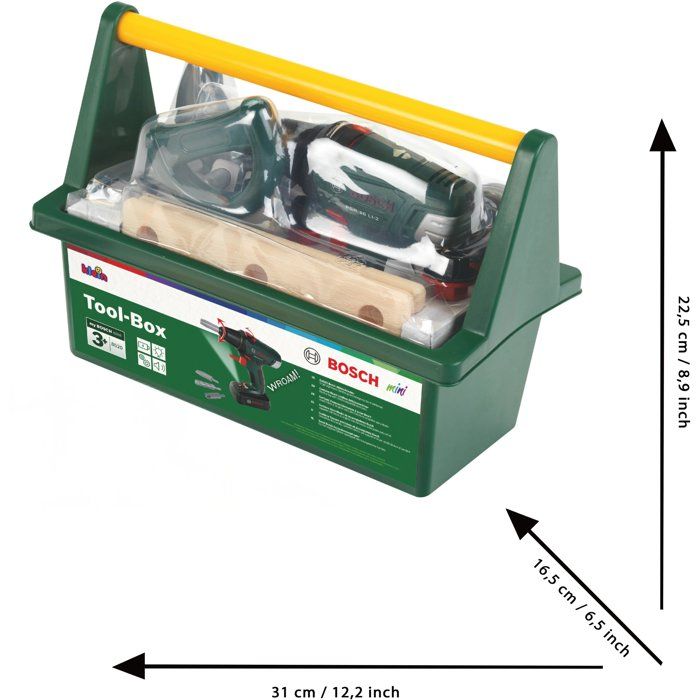 Caisse a outils Bosch avec visseuse électronique et accessoires - KLEIN - 8520