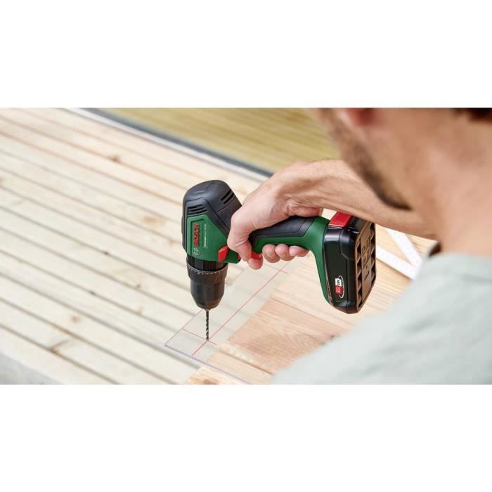 Perceuse a percussion Universal Impact 18V-60 - BOSCH - avec 1 batterie 2Ah - coffret - 06039D7101
