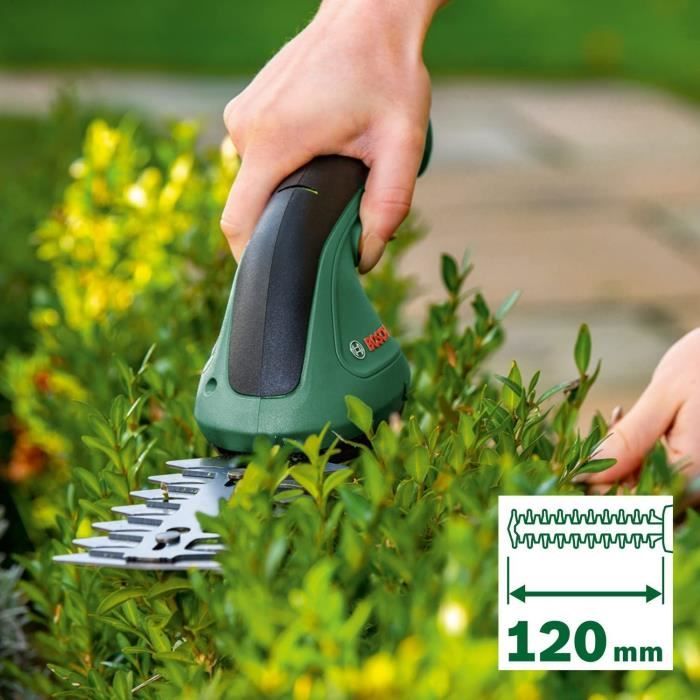 Cisailles Bosch - EasyShear 3,6V - (lame 120 mm, lame 100 mm)