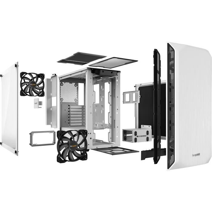 Boitier PC - Be quiet! - BGW35 Pure Base 500 Window - Moyen Tour - Blanc