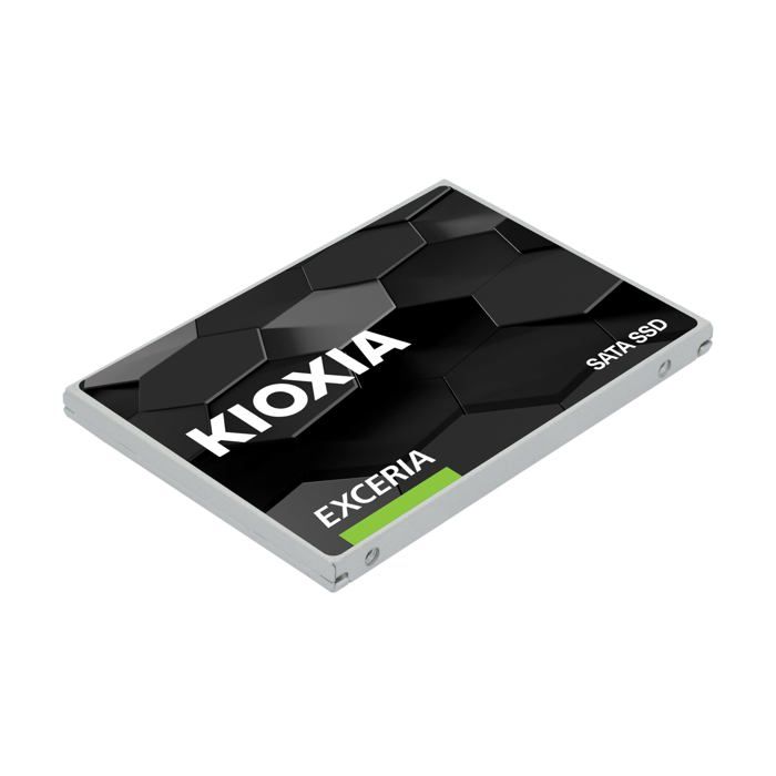 SSD - KIOXIA - EXCERIA - 480 Go, 2.5, 555 Mo/s lecture, 540 Mo/s écriture, 6 Gbit/s, pour ordinateur portable