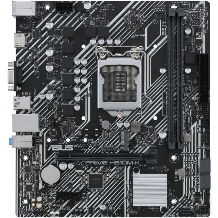 Carte mere - ASUS - PRIME H510M-K - Intel H510 LGA 1200 (Socket H5) micro ATX