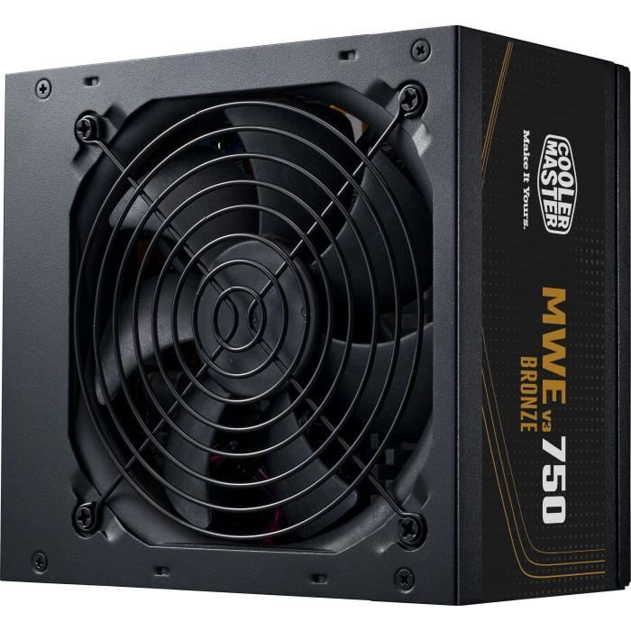 Alimentation PC - COOLER MASTER - MPE-7501-ACABW-BEU - MWE 750W V2 - 80+ BRONZE - 750 W
