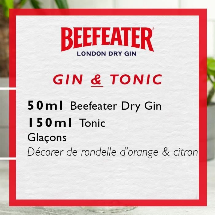 Beefeater - London Dry Gin - 40,0% Vol. - 70cl