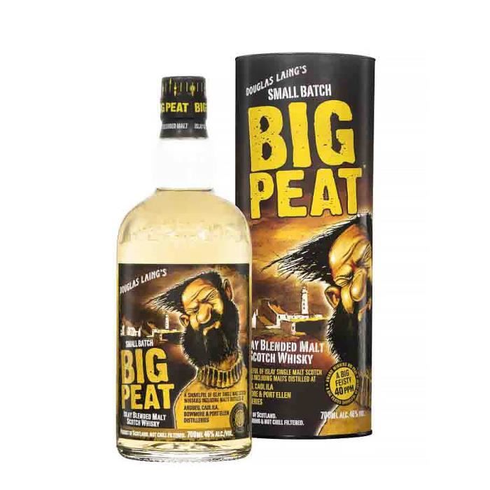 BIG PEAT - Blended Malt Whisky - Ecosse/Islay - 46% Alcool - 70 cl avec etui