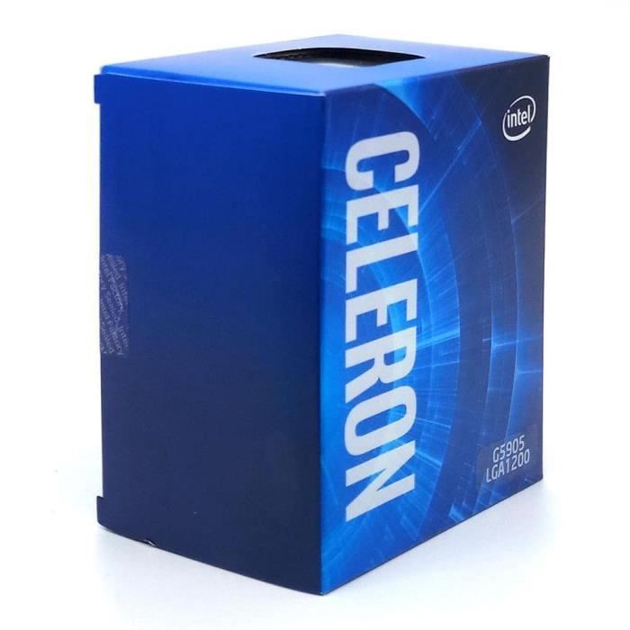 Processeur Intel Pentium Gold G5905 - INTEL - 2 coeurs / 3,5 GHz - Socket 1200 - 58W
