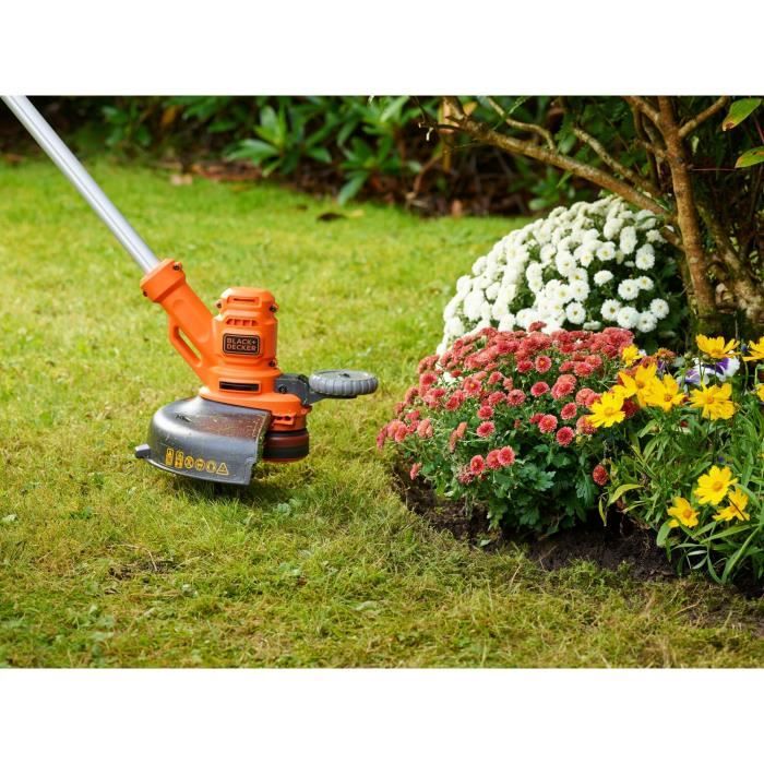 Coupe-bordures 3 en 1 électrique filaire - BLACK&DECKER - BESTA530CM-QS - 550W - 30cm - dresse-bordures + tonte