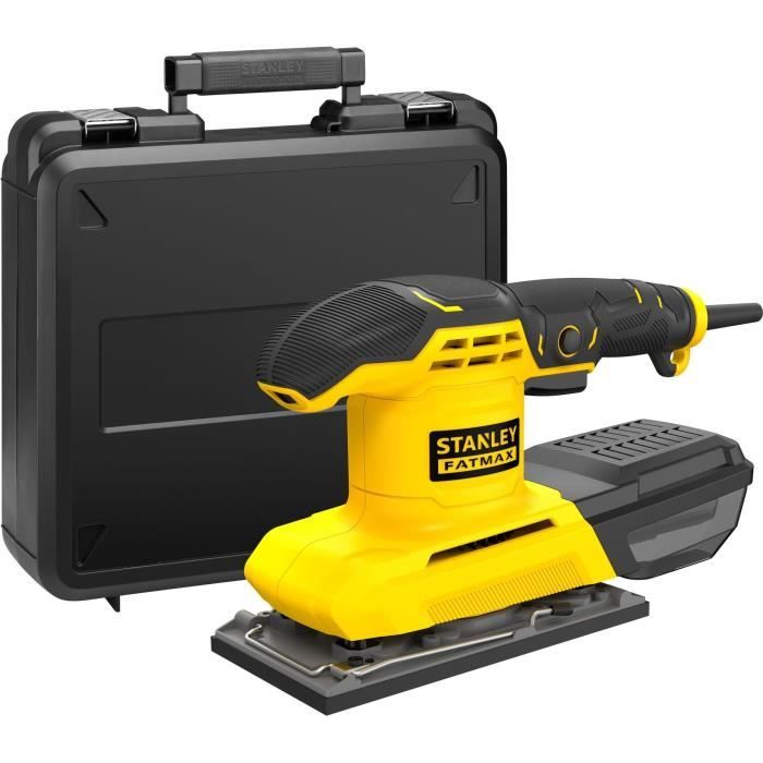 Ponceuse orbitale filaire - 280W - STANLEY FATMAX - FMEW214K-QS - 187 x 90 mm