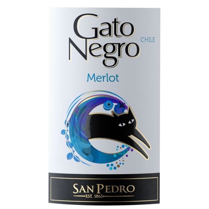 Gato Negro 2024 Merlot - Vin rouge du Chili