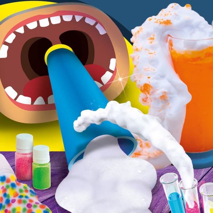 Laboratoire scientifique - LISCIANI - I'm a Genius - Science des mousses - Pistolet a mousse - 15 expÈriences ludiques