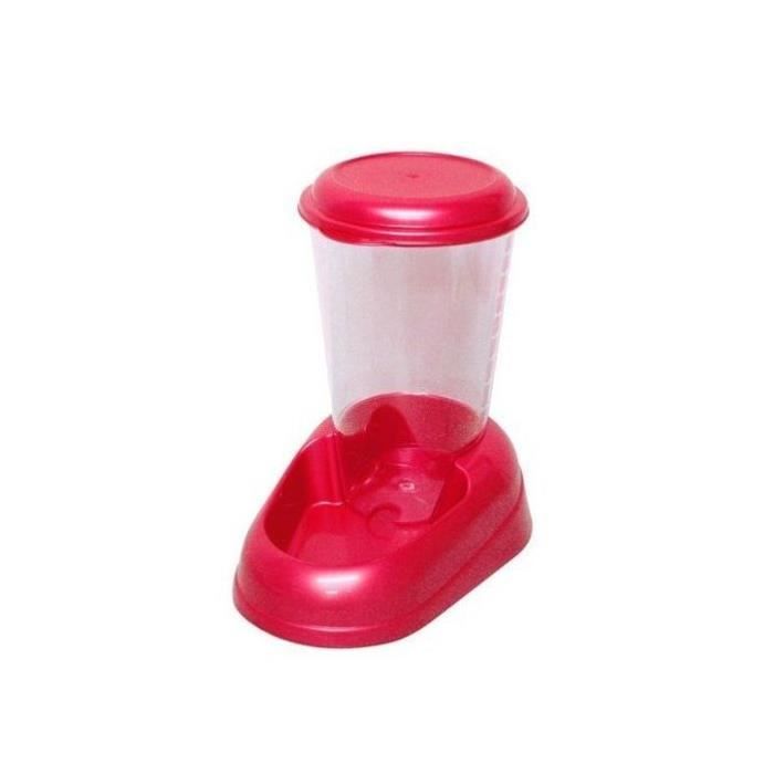 Distributeur d'eau pour chat et chien NADIR - Plastique - 3L - Antidérapant - FERPLAST - coloris aléatoire