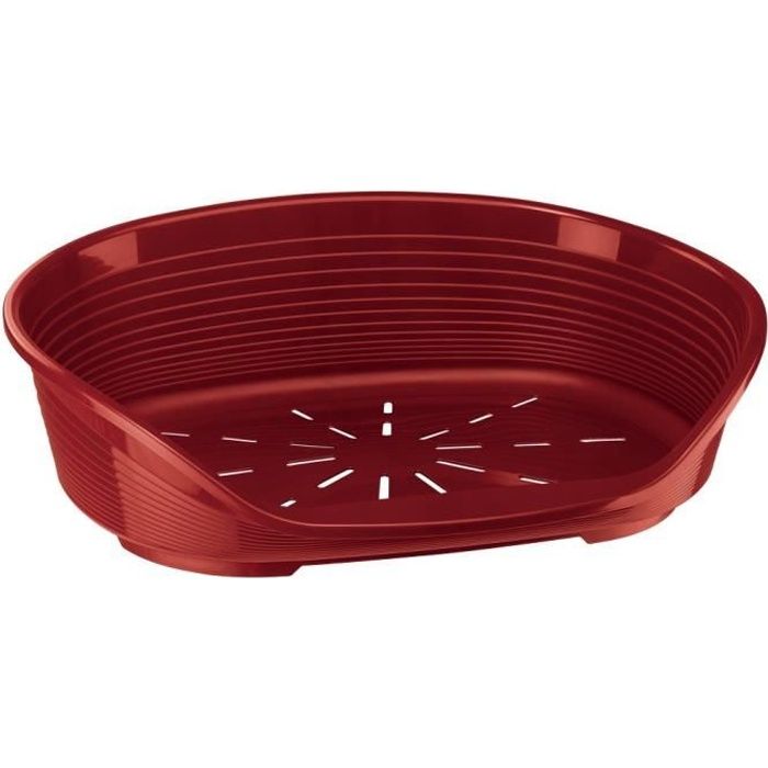 Panier-Corbeille SIESTA DELUXE Taille 6 - 70,5*52*23 cm - Bordeaux -FERPLAST