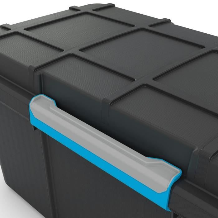 KIS | SCUBA BOX 80 L, Rangement, Noir, 78 x 39,5 x 35 cm