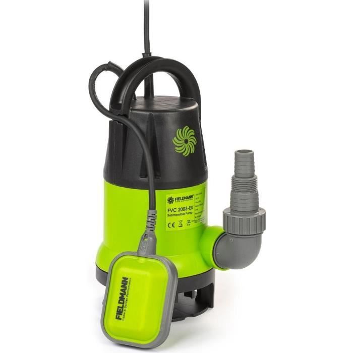 Pompe a charge - Fieldmann - FVC 2003-EK - 5 m - 400 W - Immergeable