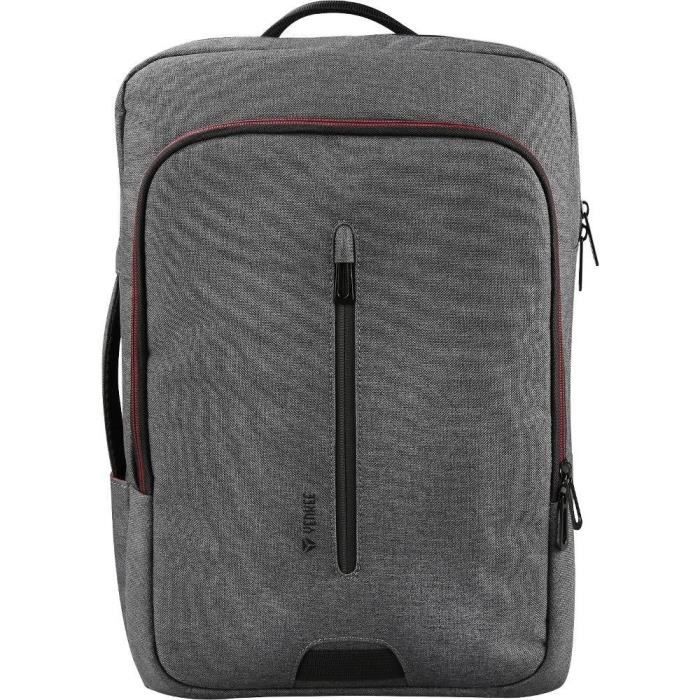 Sac a dos pour ordinateur portable 3 en 1 - TARMAC 15.6 - YENKEE - YBB 1522GY