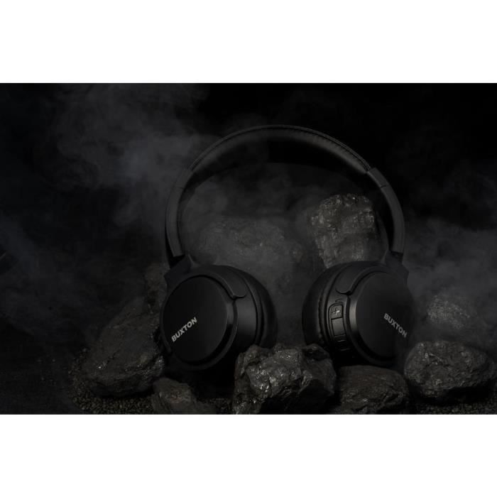 Casque supra-auriculaire sans fil - Buxton - BHP 7300 BLACK
