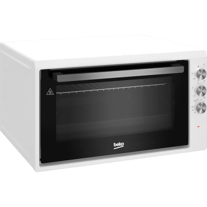 Mini-four - BEKO - BC50W - 50 L - Convection naturelle - 4 fonctions - Blanc