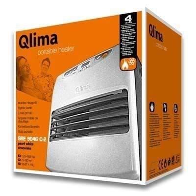 Poele a pÈtrole Èlectronique Qlima SRE 9046C2 - 4650 W - Volume de chauffe 190 m≥ - Blanc perle