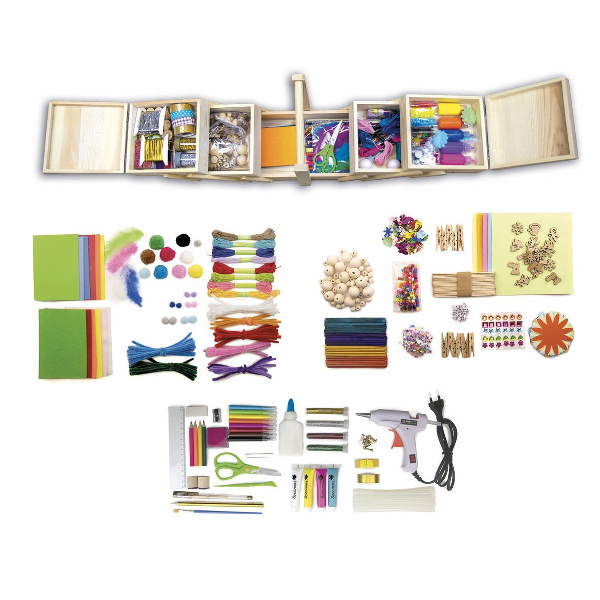 Activity Box - SYCOMORE - Ma box d'activités manuelles - 1000 pieces - Des 3 ans