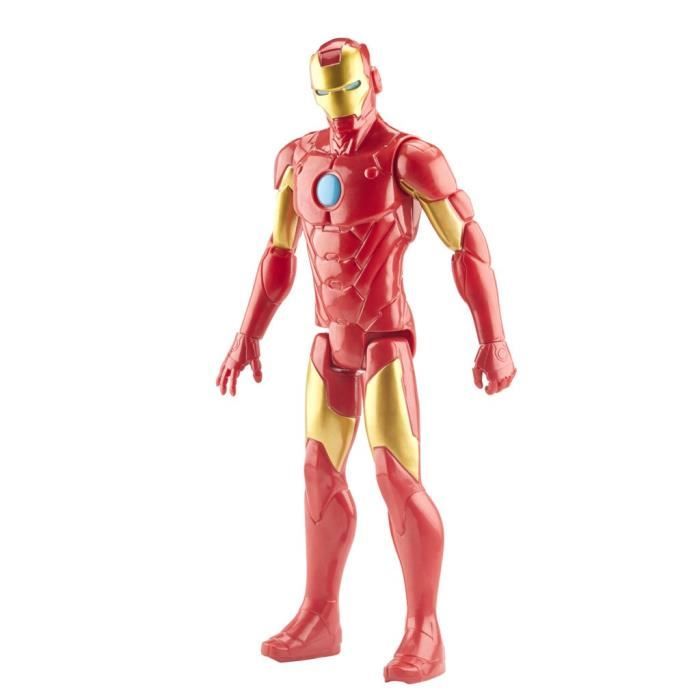 Figurine Iron Man 30 cm, jouet Avengers Titan Hero Series pour enfants a partir de 4 ans, Marvel