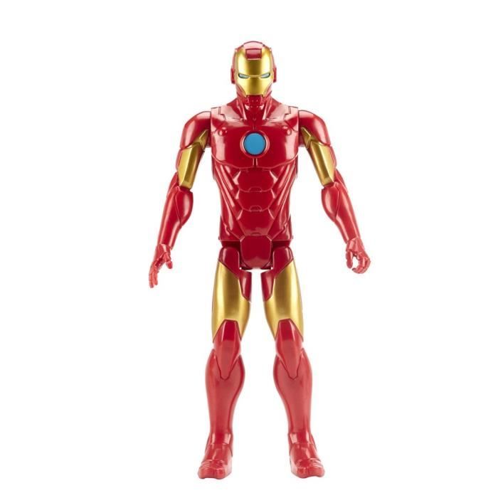 Figurine Iron Man 30 cm, jouet Avengers Titan Hero Series pour enfants a partir de 4 ans, Marvel