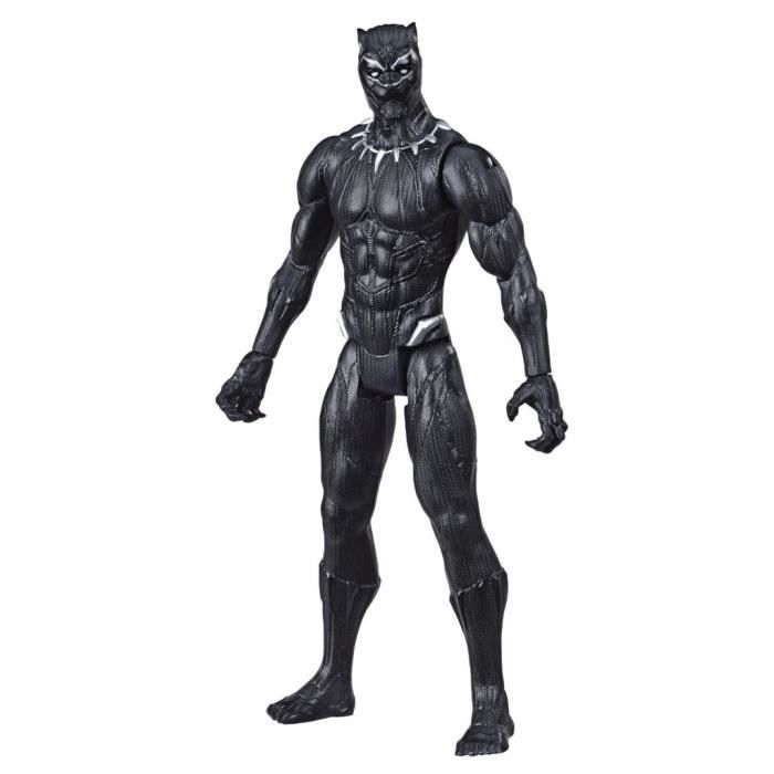 Figurine Black Panther 30 cm, jouet Avengers Titan Hero Series pour enfants a partir de 4 ans, Marvel